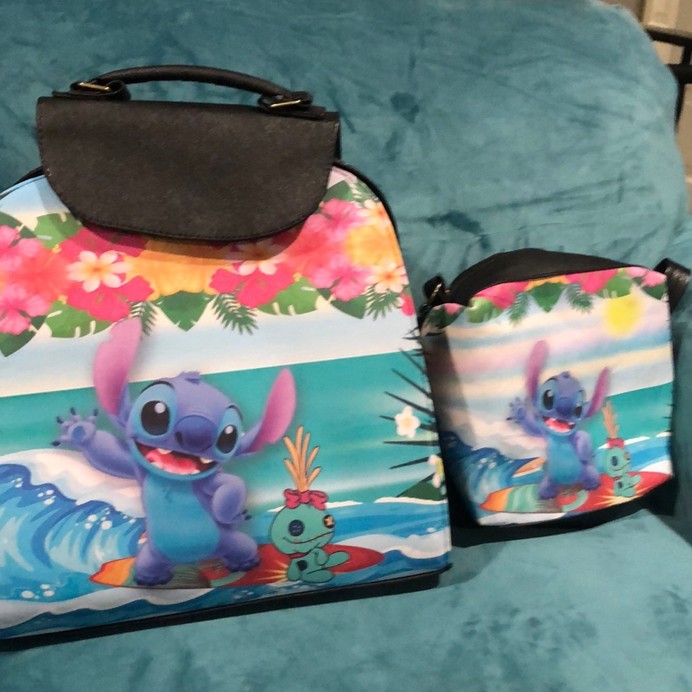 Stitch bag and cross body bag
